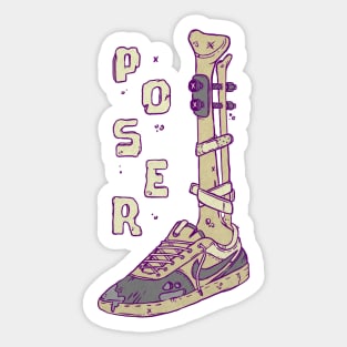 Poser Sticker